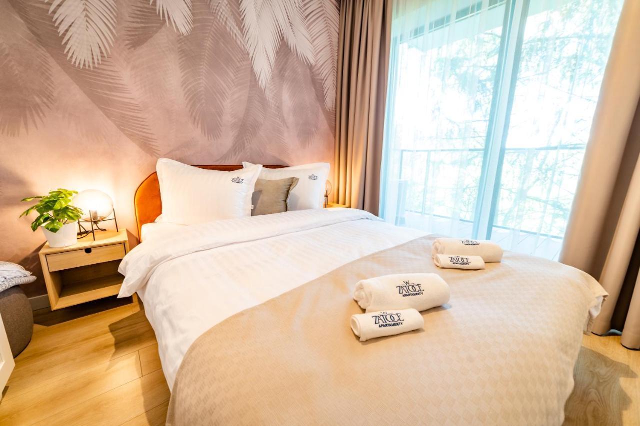 Apartamenty W Zatoce Mikołajki Exteriör bild