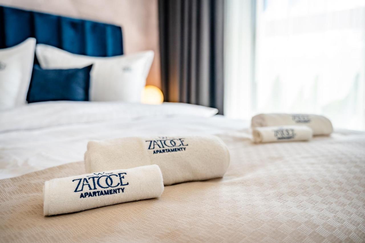 Apartamenty W Zatoce Mikołajki Exteriör bild