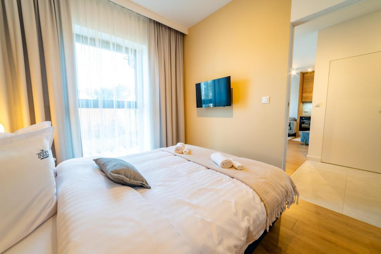 Apartamenty W Zatoce Mikołajki Exteriör bild