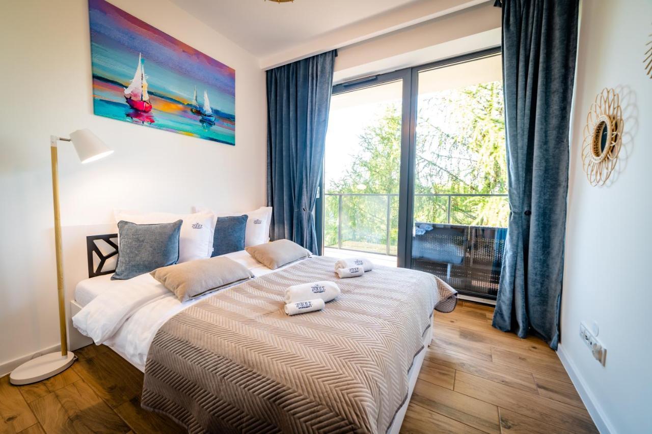 Apartamenty W Zatoce Mikołajki Exteriör bild