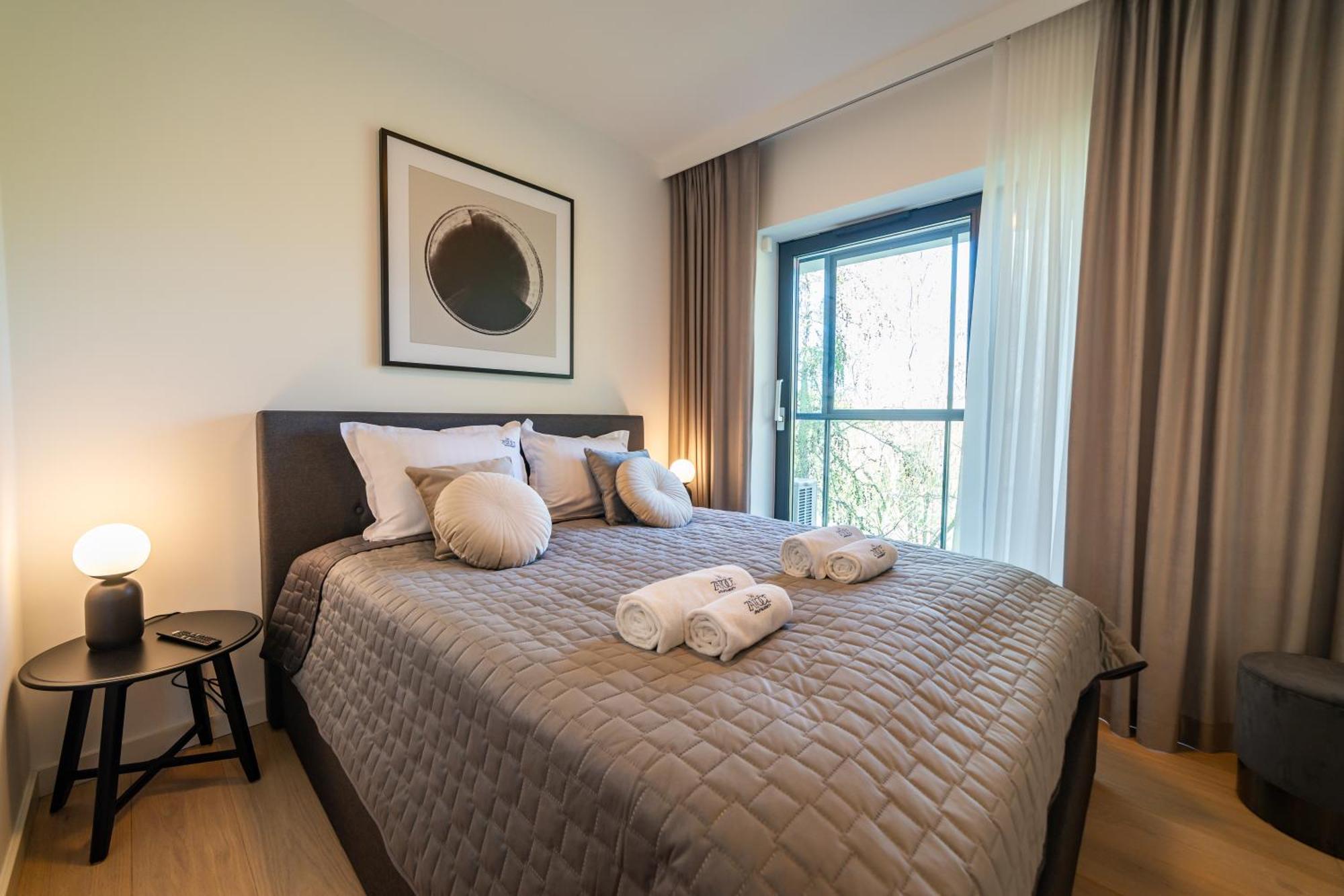 Apartamenty W Zatoce Mikołajki Exteriör bild